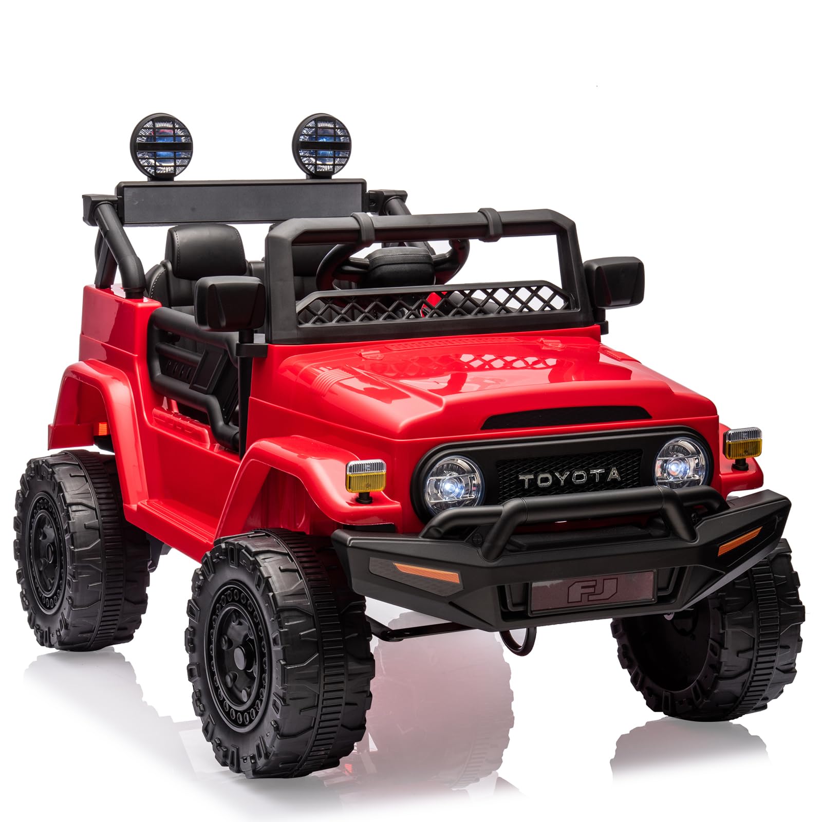 Photo 1 of Toyota Ride On Truck, 12V 7AH Licensed Kids Car with Remote Control, Spring Suspension, EVA Tires, USB, Music, LED Lights