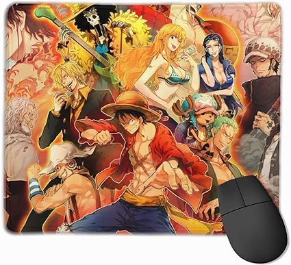 Amazon Co Jp アニメワンピース ルフィー ロロノア ゾロエース フランキーチョッパー マウスパッド ノートパソコン Pc ノンスリップ ゴムベース ステッチエッジ 丈夫なデスクアクセサリー ゲームマウスパッド オフィス ホーム 長方形 11 8x9 8x0 12インチ 家電 カメラ