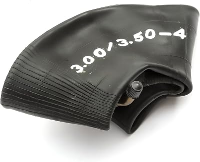 NANDEYIBI Wheelbarrow Inner Tube 3.00-4 3.50-4 Bent Valve Schrader 4inch