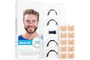 30 Pairs Anti-Snoring Sleep Magnetic Nasal Strips - Magnetic nasal strip Innovative Design Anti-Snoring Equipment