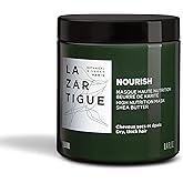 Lazartigue Nourish Mask, Nourishes and Softens Hair Fibers, Super Creamy Formula, Suitable for Dry and Thick Hair,Vegan, Sulfate & Silicone Free