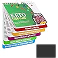 Keto Cheat Sheet, Butly Keto Diet for Beginners, Magnets Cooking Guide Booklet, Waterproof Oil-Proof Flip Ketogenic Substitut