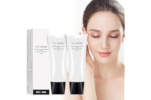 ALBRAZ Perebella Cc Cream Skin Tone Adjusting, Skin Tone Adjusting CC Cream Color Correcting SPF 50, Colour Correcting Self Adjusting for Mature Skin 2 Pcs