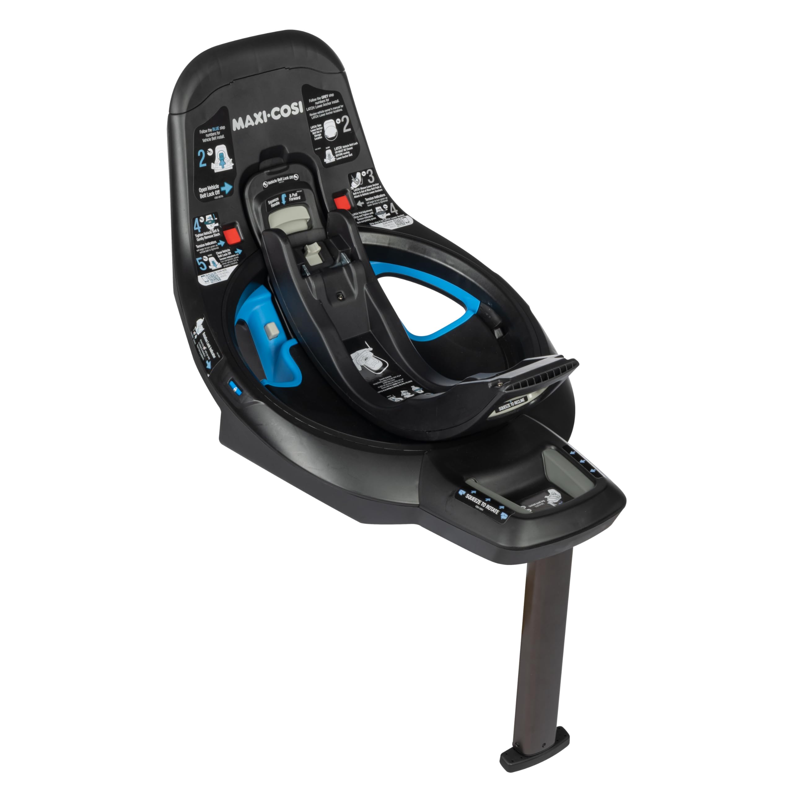 Maxi-COSI Peri 180° Rotating Infant Car Seat Base, Black