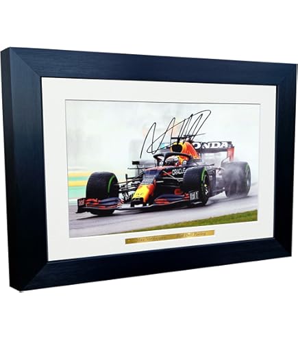 Amazon.com: Kitbags & Lockers 12x8 A4 2024 Max Verstappen Red Bull 