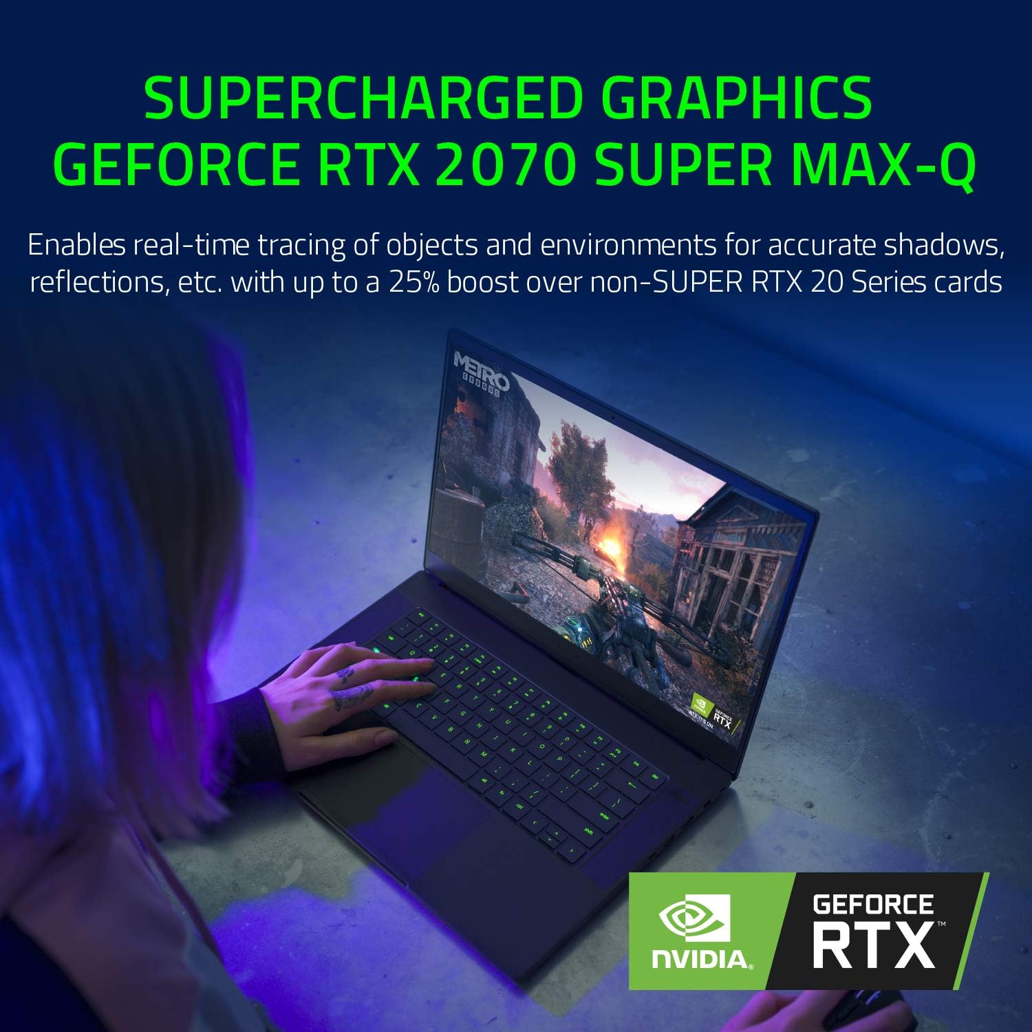 Razer Blade 15 Advanced Gaming Laptop 2020: Intel Core i7-10875H 8-Core, NVIDIA GeForce RTX 2070 SUPER Max-Q, 15.6” FHD 300Hz, 16GB RAM, 512GB SSD, CNC Aluminum, Chroma RGB Lighting, Thunderbolt 3: Computers & Accessories
