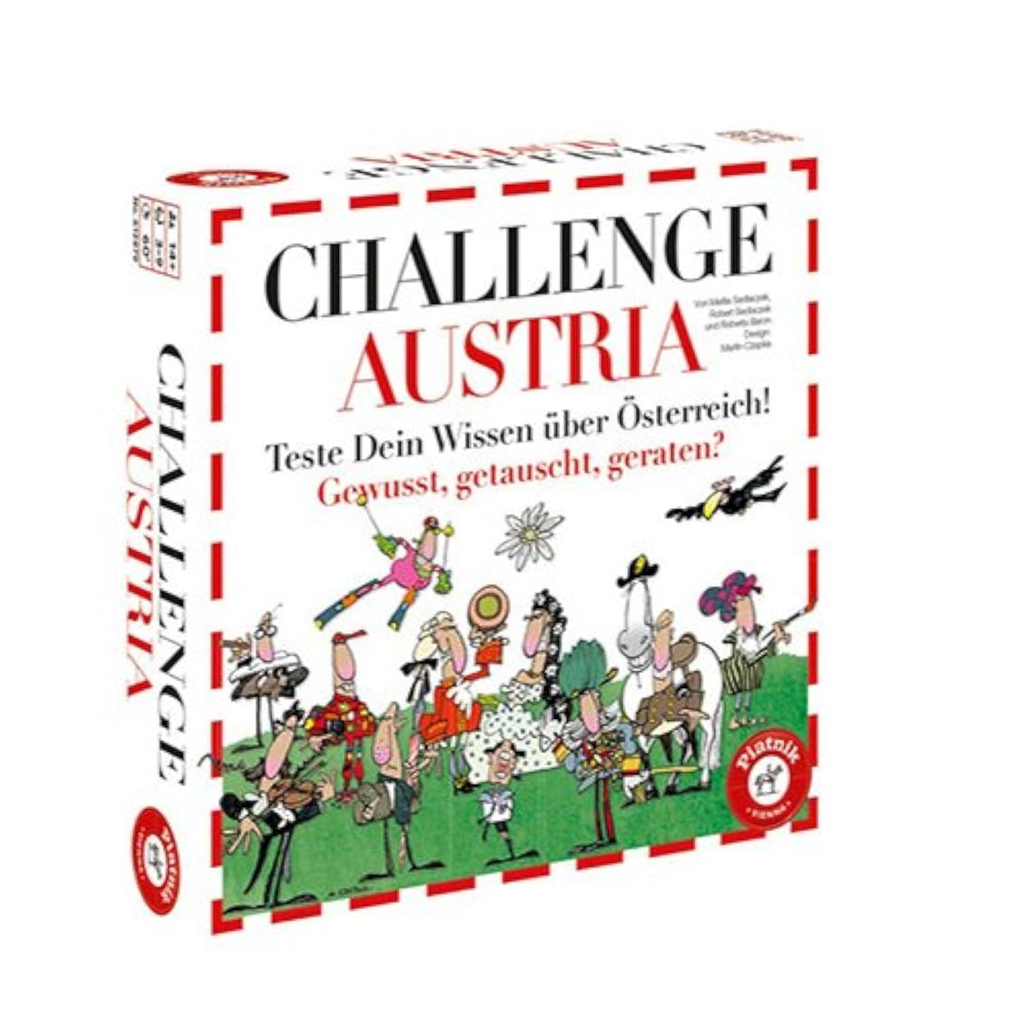 Piatnik 6128 "Challenge Austria Board Game