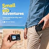 AKASO Brave 7 LE Action Camera 4K 20MP 128GB Card Dual Screen WiFi Remote view 5