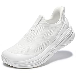 AIRHAS Womens Wide Toe Box Walking Shoes Slip On