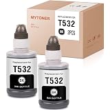 Amazon.com: ZIPRINT - Botella de tinta compatible con Epson 532 T532 para  EcoTank ET-M1100 ET-M1120 ET-M1170 ET-M2170 ET-M3170 ET-M3180 (2 unidades),  color negro : Productos de Oficina