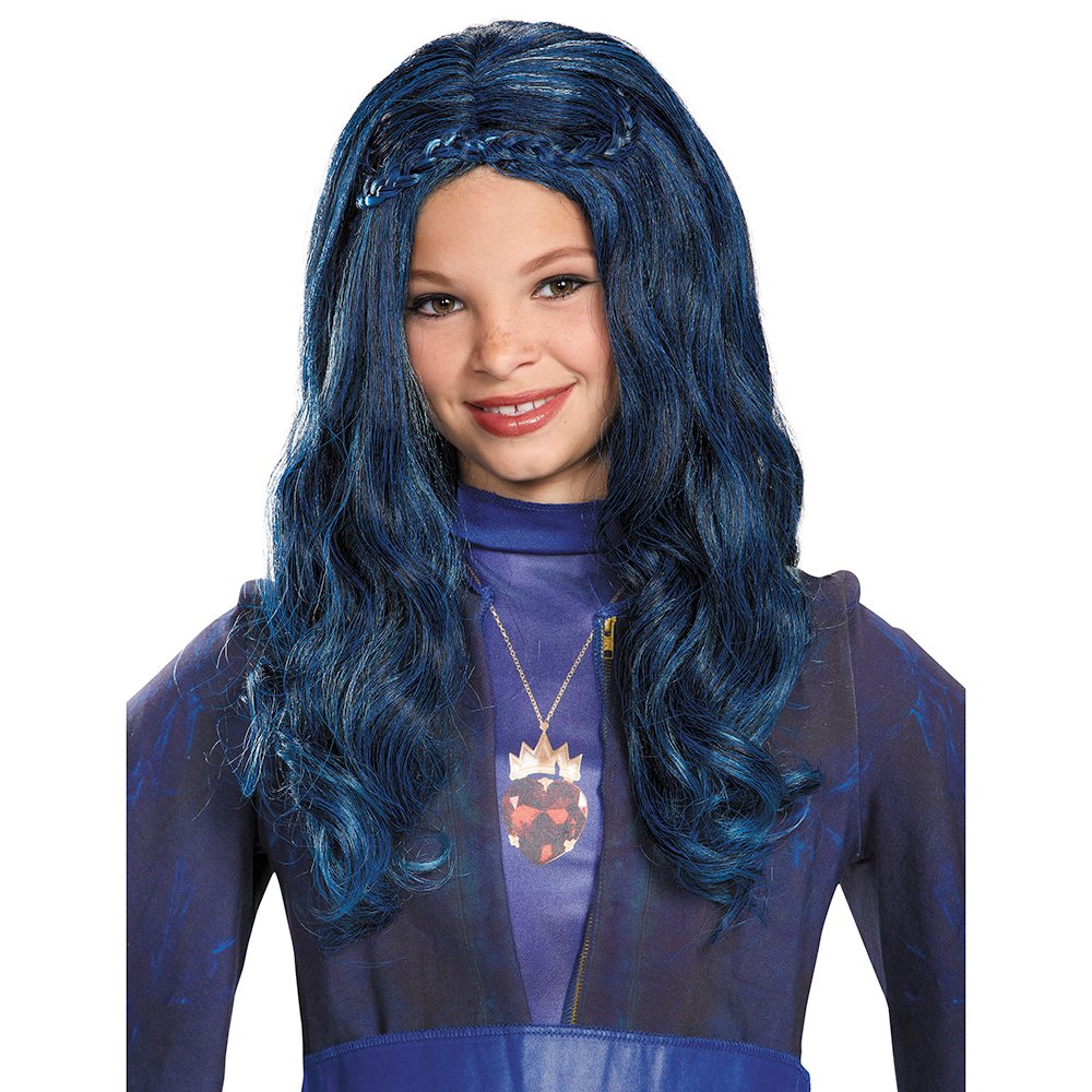 Disguise Girls Isle Of The Lost Wig Evie 9 718S8MusgWL