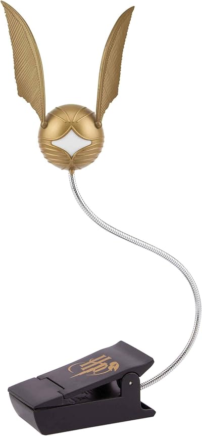 Paladone Golden Snitch Reading Light Official Harry Potter Clip Lamp