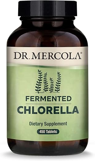 Dr. Mercola, Premium Supplements, Fermented Chlorella, 450 Tablets