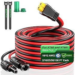 Bateria Power Solar to XT60 Charge Extension Cable