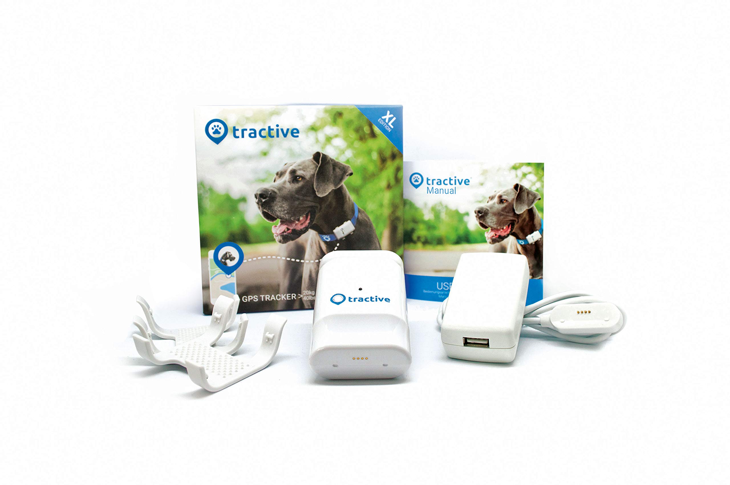 Tractive GPS XL Tracker for Dogs waterproof pet finder collar attachment XL Edition Buy