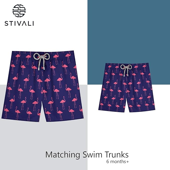 dad and son matching swim shorts uk
