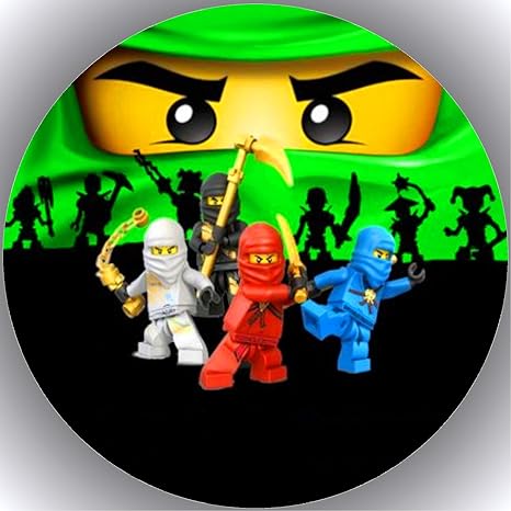 Fondant Tortenaufleger Tortenbild Geburtstag Ninjago T19