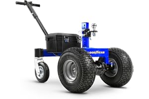 Goodyear Electric Trailer Dolly 3600LBS Max Trailer Weight 600LB Max Tongue Weight DC 24V 800W 7Ah w/Heavy Duty Commercial 2" Ball Hitch Mount