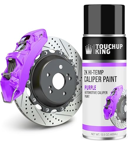 High Heat Spray Paint Touchup King Pink Brake Caliper Paint 2K