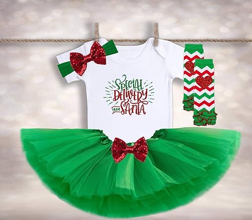 my first christmas tutu outfit