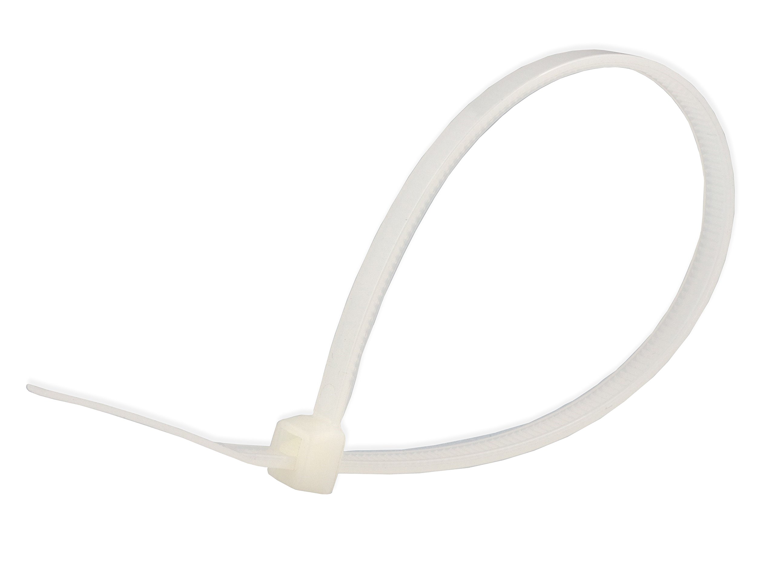 Hilltop Nylon Cable Ties Size 430mm x 4.8mm (TR12) - Natural 100 pc pack