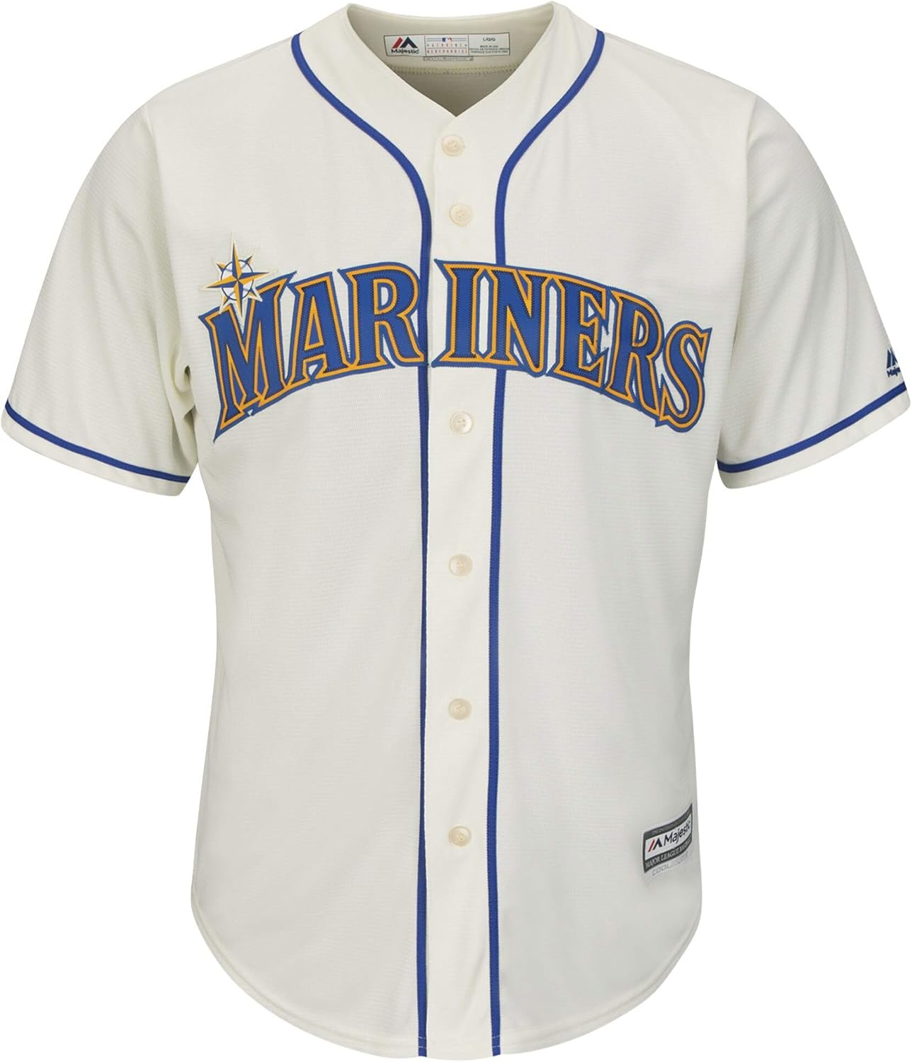 OuterStuff Ichiro Suzuki Seattle Mariners 51 Cream Kids 47 Cool Base