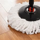 Requisite Needs Smart Spin Mop and Bucket Set Black 13 L 3 Mops view 3