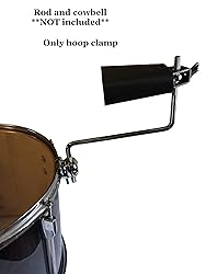 Cowbell Mount Bracket - Tom Hoop Clamp for