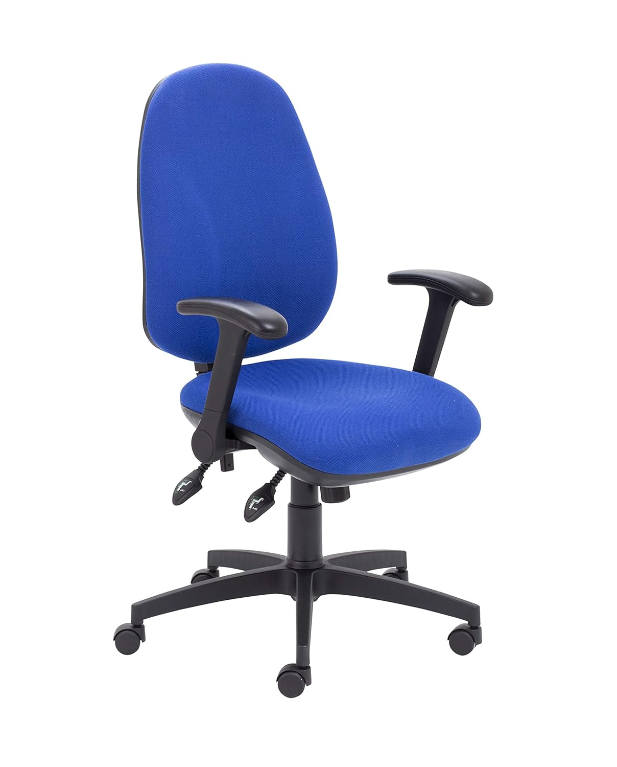 Office Hippo Deluxe HighBack Swivel Desk Chair with Folding Arms