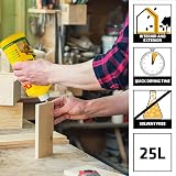 Everbuild D4 Premium Wood Adhesive White 25 Litre Industrial Grade view 2