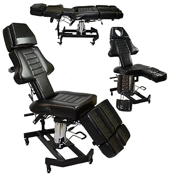 New Patented Inkbed Hydraulic Client Tattoo Massage Bed Chair Table Ink Bed Studio Salon Equipment