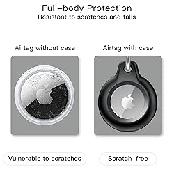 4 Pack Airtag Holder Air Tag Case with
