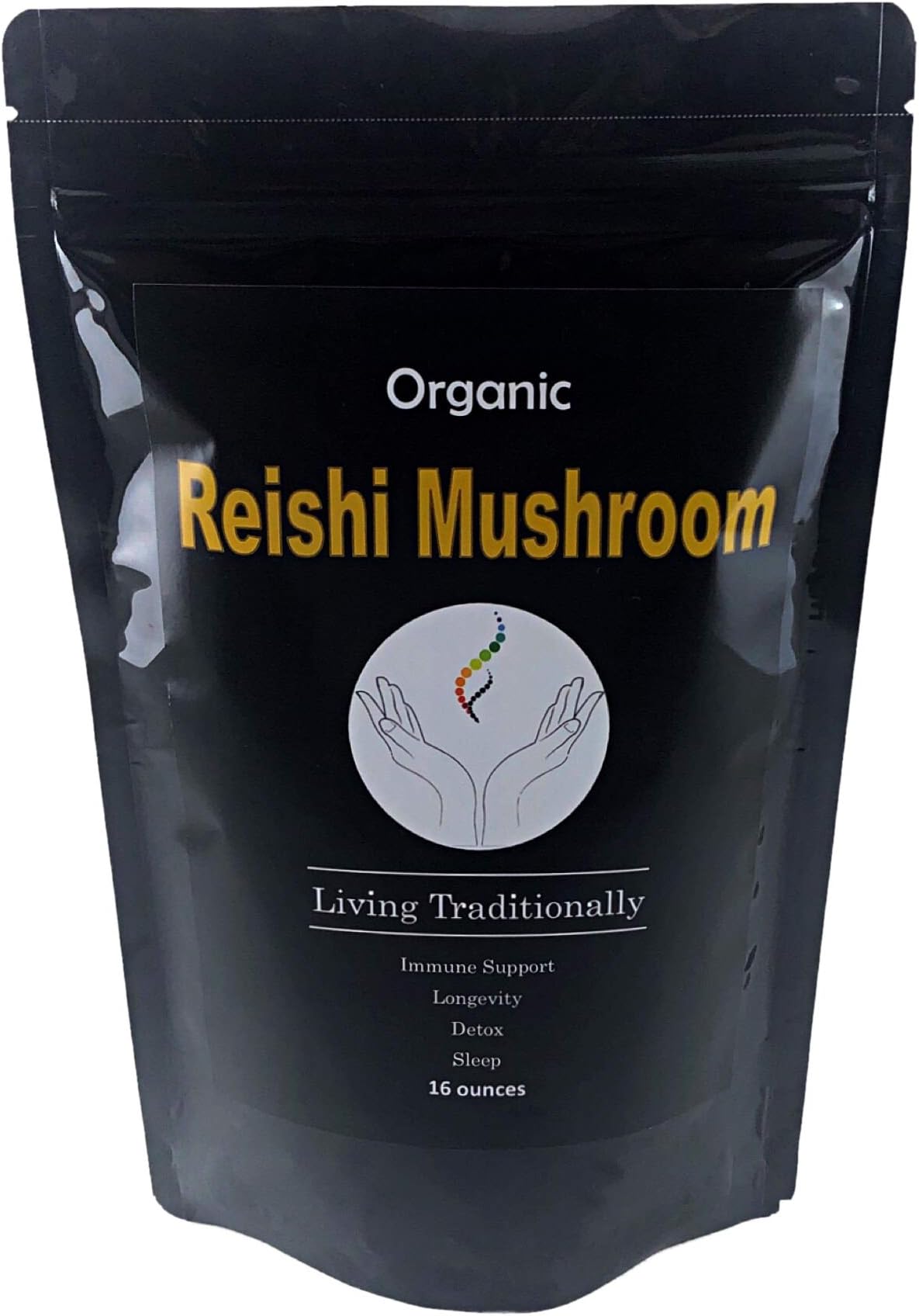 Organic Reishi Mushroom Powder (A Staple in Chinese and Eastern Medicine) Great Source of Polysaccharides, Antioxidants and Immune System Support