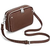 befen Genuine Leather Crossbody Bags for Women, Purses with Built in RFID Wallet Woman Camera Shoulder Bag Handbags | Genuine Leather, Built in RFID Wallet, Genuine Leather, Built in RFID Wallet
