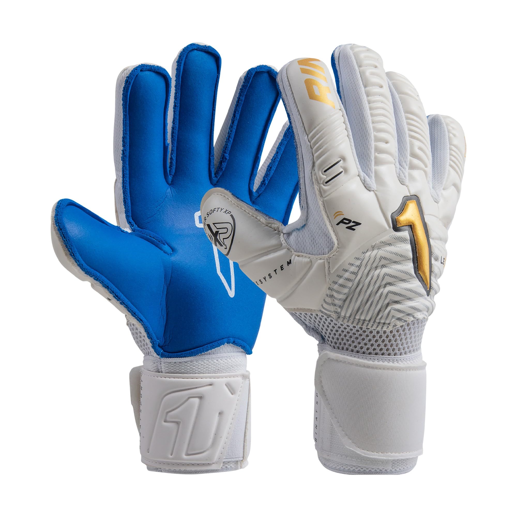 Rinat Lexus GK Goalkeeper Gloves Adult White Size 10