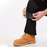 BKS Mens Combat Cargo Work Trousers 28-56 Knee Pad Pockets Black Navy view 4