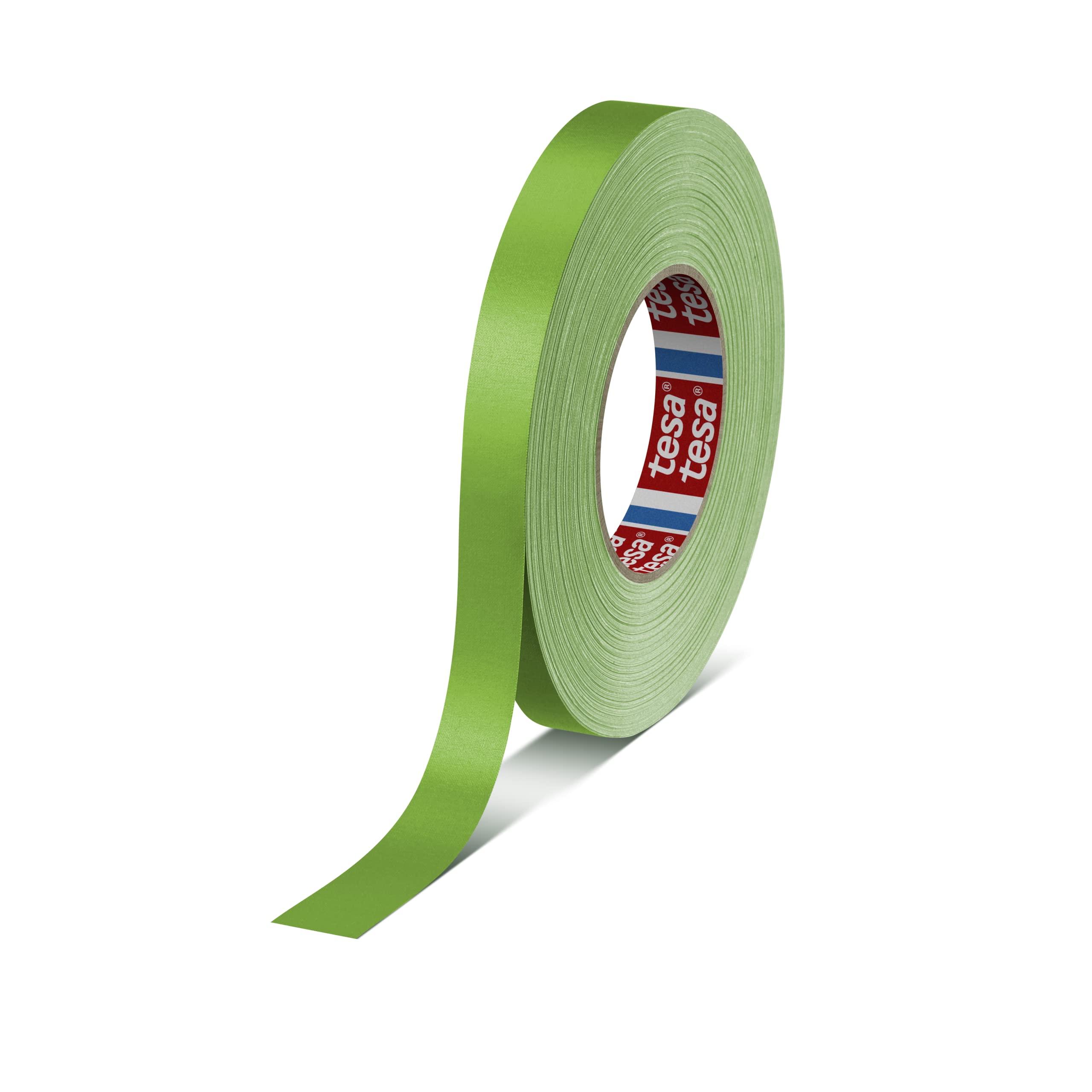 tesa band 4651 Premium Performance Fabric Tape Various Widths and Colours (19 mm x 50 m, Green)