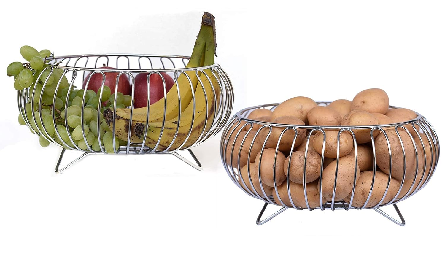 Kitchen Kemistry Premium Durable Stainless Steel Vegetable and Fruit