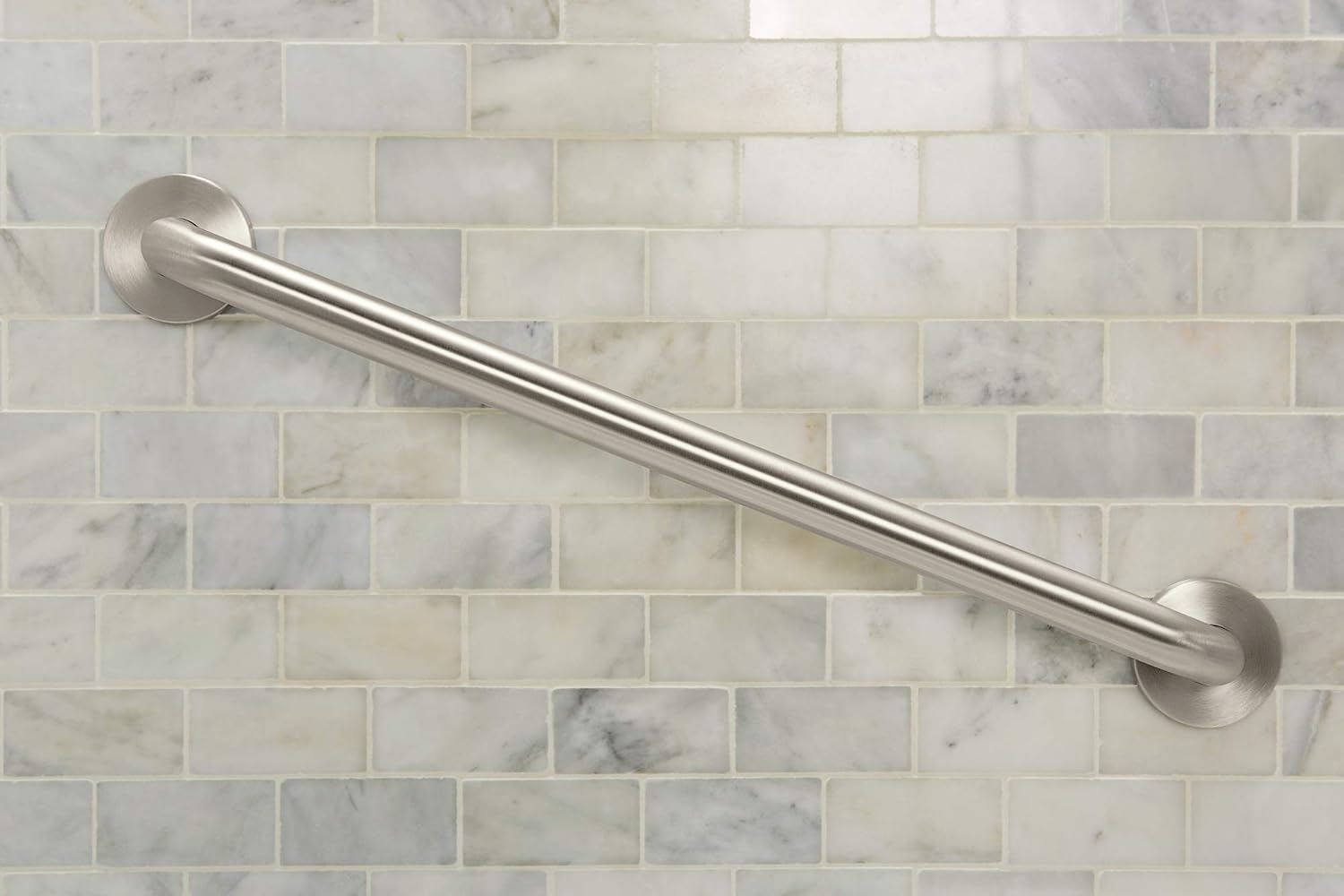 Moen 8724 Home 24-Inch Bathroom Grab Bar, Stainless: Home Improvement