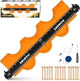 DODOWIN Connectable Contour Gauge 20" Laminate Flooring Shape Measuring Tool