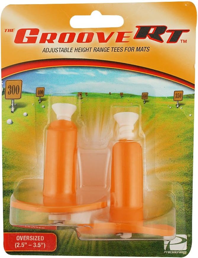 The Groove RT Rubber Golf Tee Holder Oversized 2 Pack