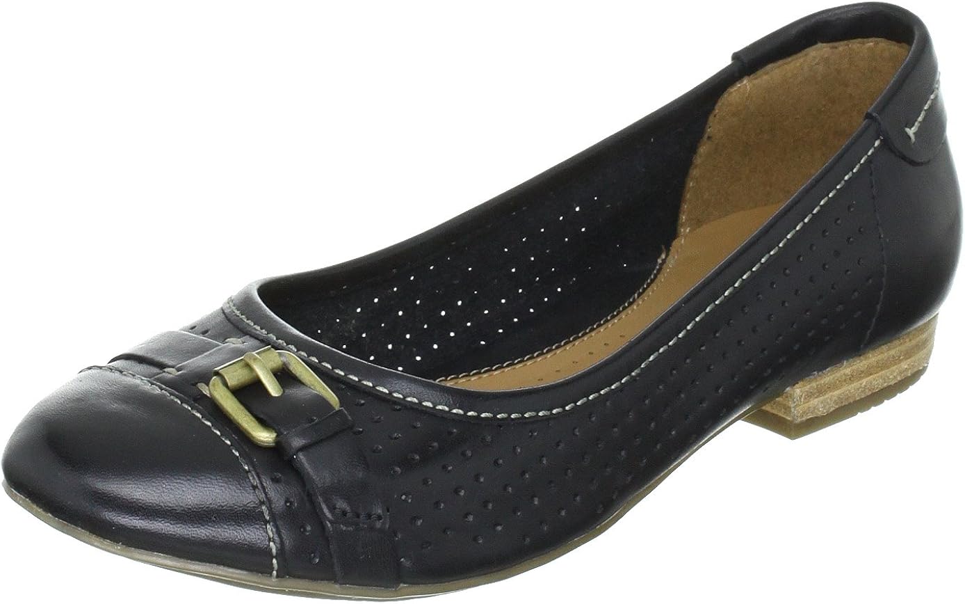 Clarks Henderson Fun Ballet Flats Womens Black (9 UK