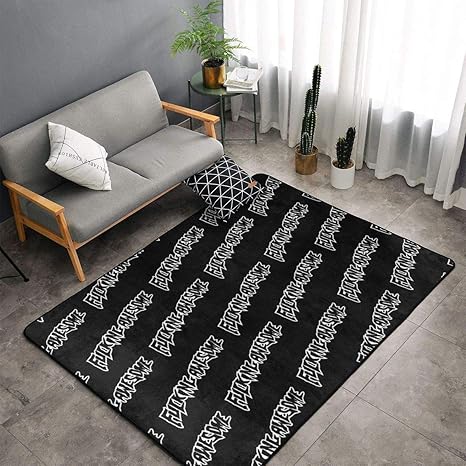 Amazon Com Luxury Modern Rugs Memory Foam Living Room Bedroom Assorted Ass Carpet Home Decorate Non Slip Thick Floor Mat Fucking Awesome Black Easy To Clean And Very Durable Suitable For Many Occasions Kitchen