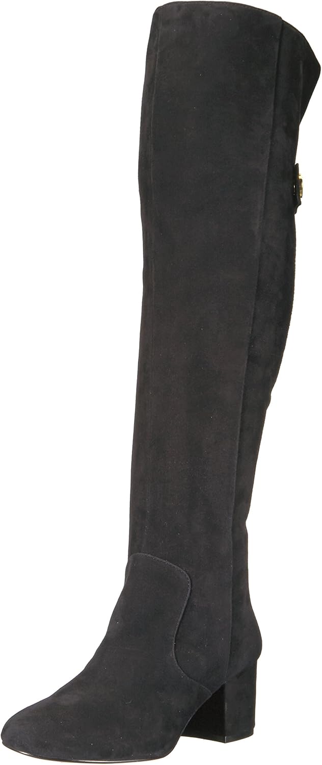 nine west over the knee boots suede