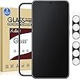 Ksleri 2 Pack Matte Glass Screen Protector for Samsung Galaxy S24 [6.2 Inch] + 2 Pack Camera Lens Protector with Installation Frame, Fingerprint Unlock Compatible, Anti-Glare, 0.2mm Tempered Glass