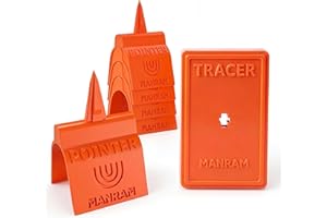 Drywall Outlet Marker Set of 5 - Drywall Electrical Box Locator & Tracer Tool, Outlet Marker for Drywall Installation, Profes