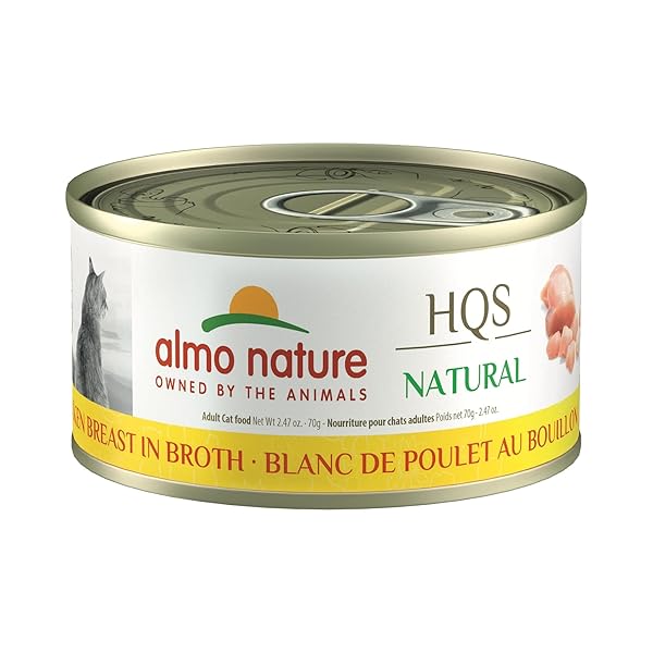 ALMO NATURE HQS NATURAL WET CAT FOOD CHICKEN...