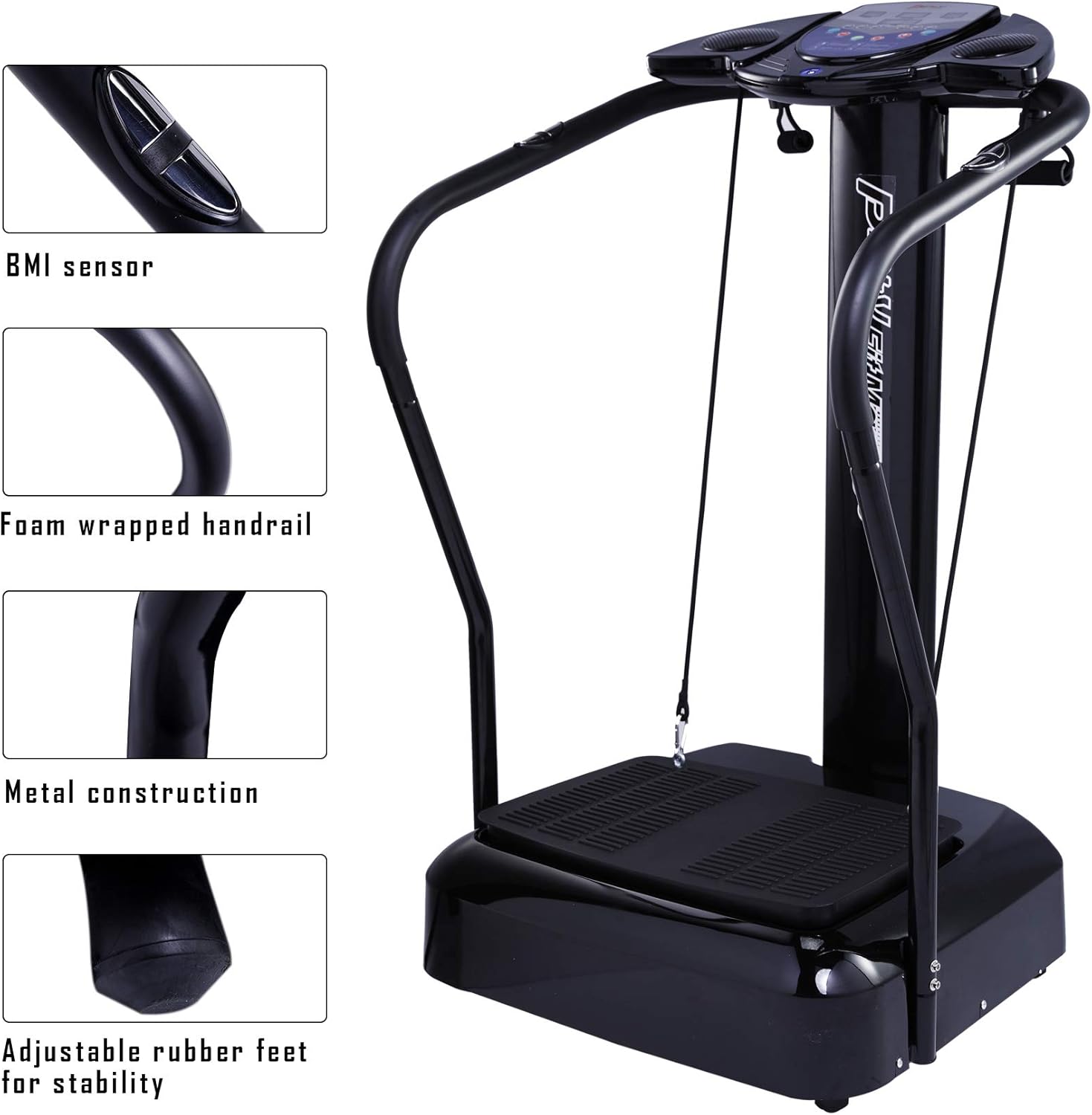 Pinty Upgraded Fitness Slim Full Body Crazy Fit Massage Vibration