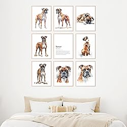 BigWig Prints - Boxer Dog Wall Decor, Boxer Lover
