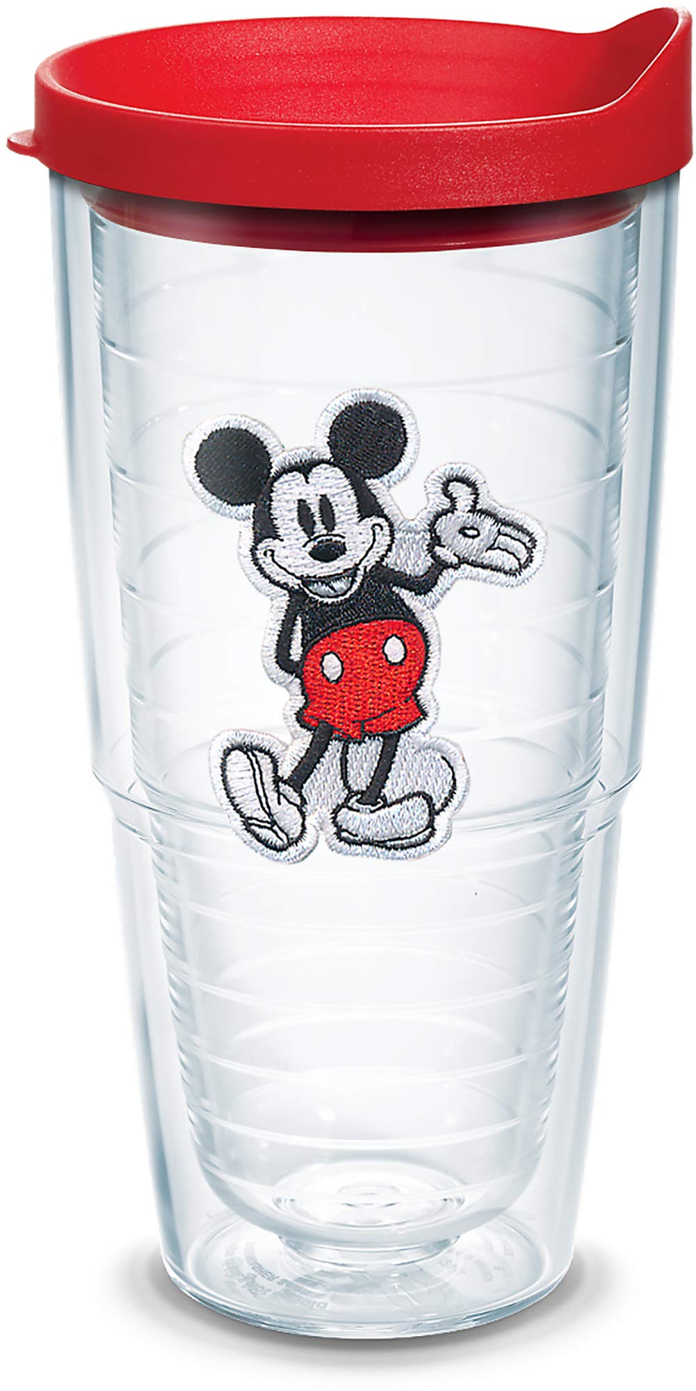 Tervis Disney - Original Mickey Made in USA Double Walled Insulated Tumbler Cup Keeps Drinks Cold & Hot, 24oz, Classic